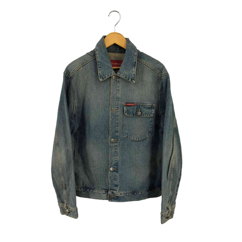 ベンシャーマン Ben Sherman イタリア製 デニムジャケット メンズ import:L