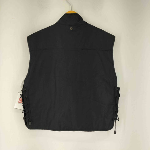 FIELD SHEER サイドレースアップデザインベスト メンズ import:L