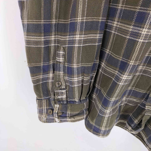L/S チェックヘビーネルシャツ メンズ XXL TALL