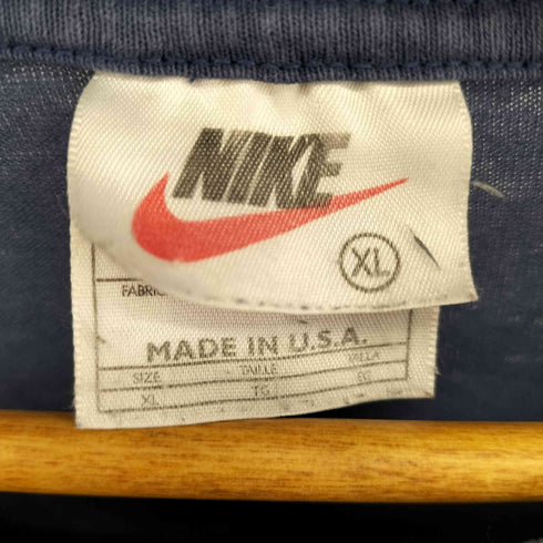 ナイキ NIKE 90s USA製 スウッシュ プリントクルーネックTシャツ メンズ JPN:XL