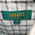 ケンゾーゴルフ KENZO GOLF S/S チェックリネンシャツ メンズ JPN:4