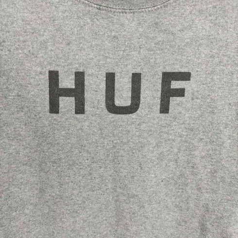 ハフ HUF フロントプリント クルーネックスウェット メンズ JPN:L