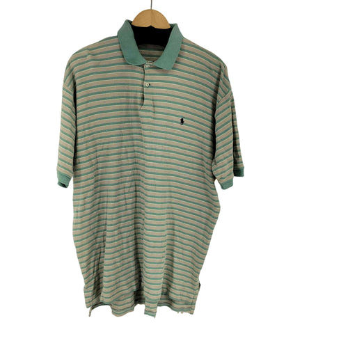 ポロバイラルフローレン Polo by RALPH LAUREN ボーダーポロシャツ メンズ JPN:M