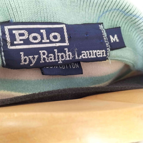 ポロバイラルフローレン Polo by RALPH LAUREN ボーダーポロシャツ メンズ JPN:M