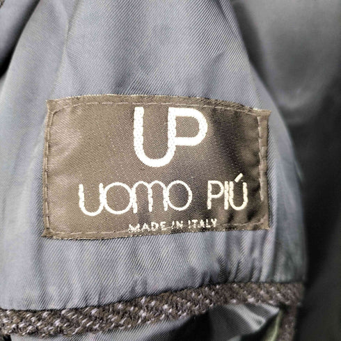 UOMO PIU カシミア混ヘリンボーンダブルチェスターコート メンズ