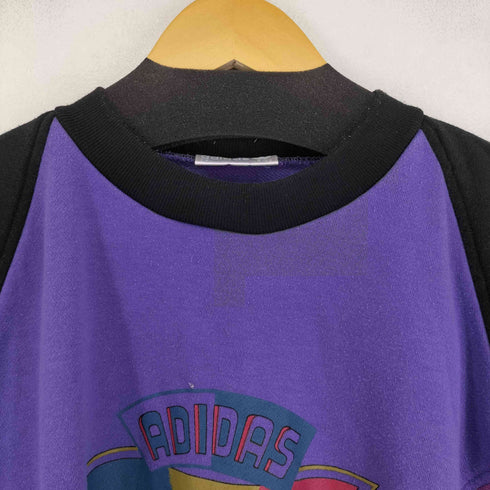 アディダス adidas 80~90s 万国旗タグ ラグランスウェット メンズ L