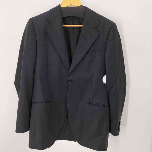ドルチェアンドガッバーナ DOLCE&GABBANA 90S MADE IN IYALY ストラップピークドラペルテーラードジャケットセットアップ メンズ JPN:48