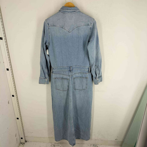 コス COS Denim Maxi Shirt Dress デニムマキシシャツドレス レディース DE:32