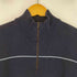 エディーバウアー Eddie Bauer ナイロン混 ハーフジップボーダーニット メンズ import:M
