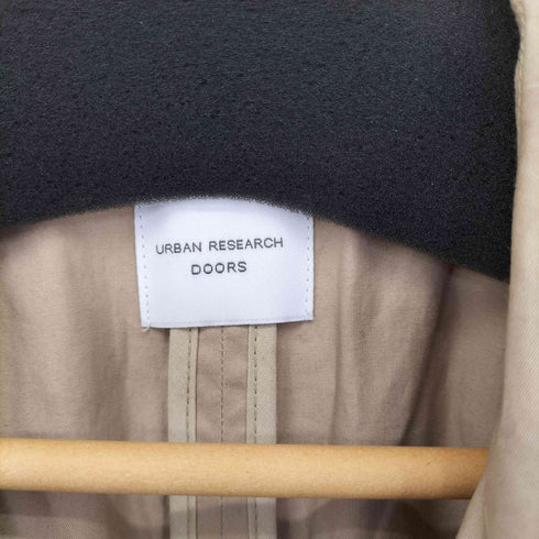 アーバンリサーチドアーズ URBAN RESEARCH DOORS コットンロングトレンチコート レディース ONE SIZE
