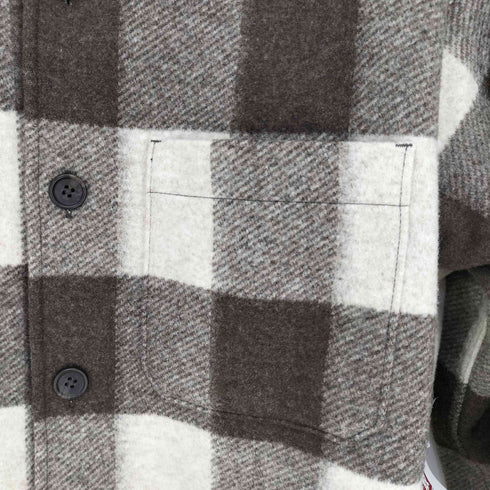 ユニクロ UNIQLO 23AW オーバーシャツジャケット メンズ JPN:XL