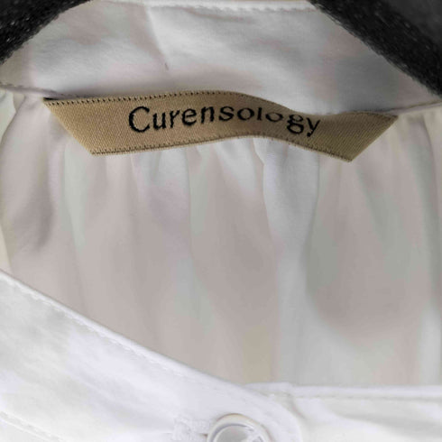 カレンソロジー curensology 【洗える】コットンギャザーブラウス レディース FREE