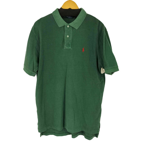 ポロバイラルフローレン Polo by RALPH LAUREN スモールポニー刺繍 S/S ポロシャツ メンズ import:L