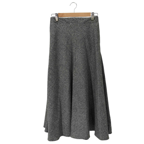 ブレンハイム BLENHEIM 23AW シルクウールヘリンボーンロングスカート レディース JPN:M