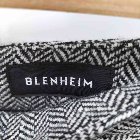 ブレンハイム BLENHEIM 23AW シルクウールヘリンボーンロングスカート レディース JPN:M
