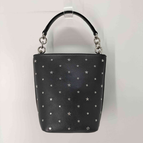 ジミーチュウ JIMMY CHOO スタースタッズ レザーショルダーバッグ レディース