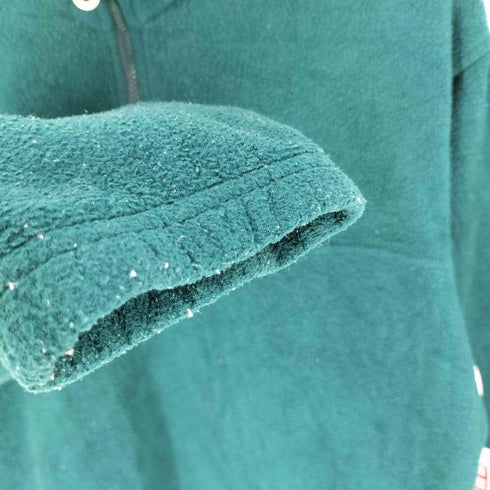 ランズエンド LANDS END 90s USA製 ハーフジップ フリースジャケット メンズ import:M