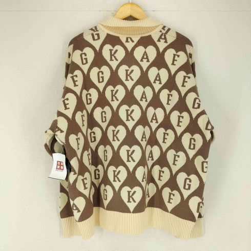 アフューグッドキッズ A FEW GOOD KIDS クローバーデザインニットポロシャツ メンズ JPN:XL