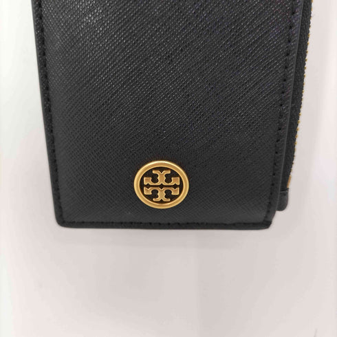 トリーバーチ TORY BURCH メタルロゴ レザーパスケース ゴールドチェーン レディース