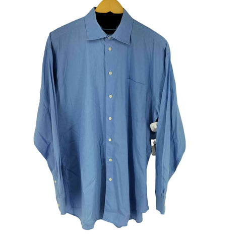 ノーティカ NAUTICA SOFT POPLIN L/S コットンシャツ メンズ 16 1/2