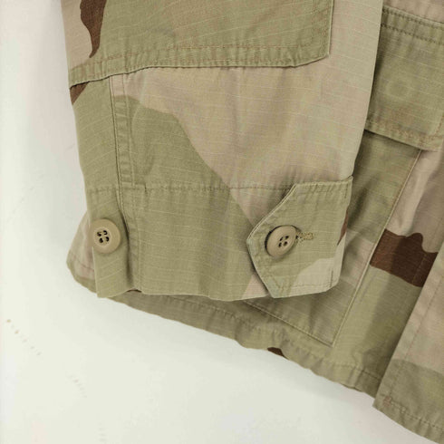 ユーエスネイビー U.S.NAVY デザートカモ BDU ジャケット リップストップ メンズ S-S