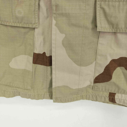 ユーエスネイビー U.S.NAVY デザートカモ BDU ジャケット リップストップ メンズ S-S