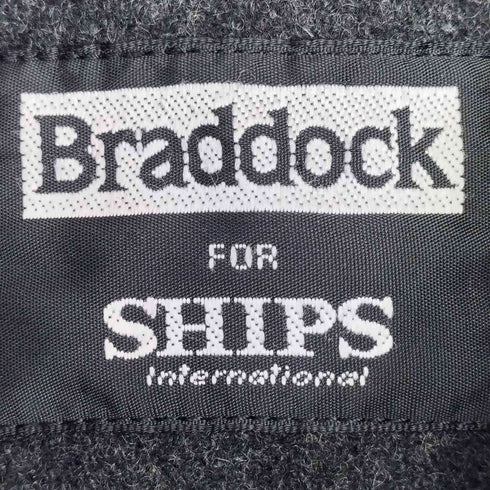 シップス SHIPS Braddock イタリア製 ジップアップ コーティング ステンカラーコート メンズ import:S