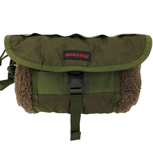 ブリーフィング BRIEFING COLD WEATHER FLAP POD ボア切替ショルダーバッグ メンズ