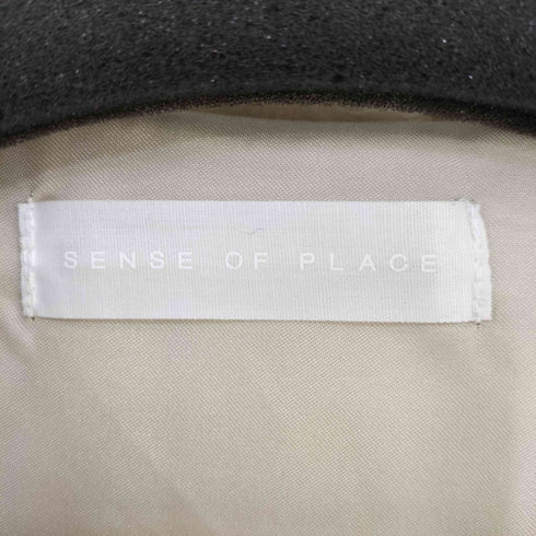センスオブプレイス SENSE OF PLACE プードルファーベスト レディース ONE SIZE