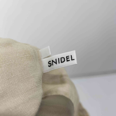 スナイデル snidel カラーリネンスカート BEG レディース JPN:1