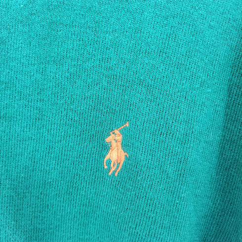 ポロラルフローレン POLO RALPH LAUREN クルーネック コットンニット メンズ import:L