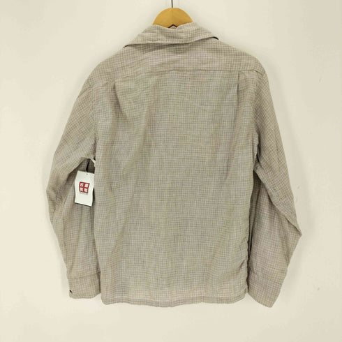 Artvogue of California 50S 両フラップ チェック柄 コットンオープンカラーシャツ ボックスシルエット メンズ JPN:M