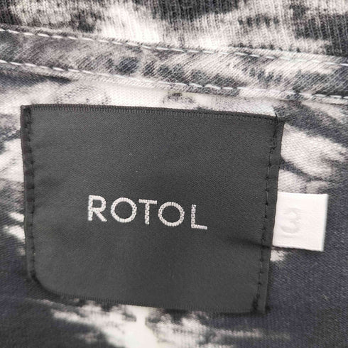 ロトル ROTOL H/S TEE-DYE タイダイプリントTシャツ メンズ JPN:3