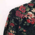花柄 ベロア ハイネックカットソー メンズ import:S