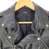 アルアバイル allureville ゴートレザー ダブルライダースジャケット レディース JPN:2