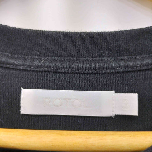 ロトル ROTOL 無地クルーネックTシャツ メンズ JPN:3