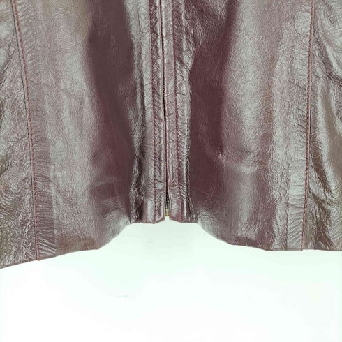 LOTUS LEATHER ジップアップレザージャケット レディース JPN:3
