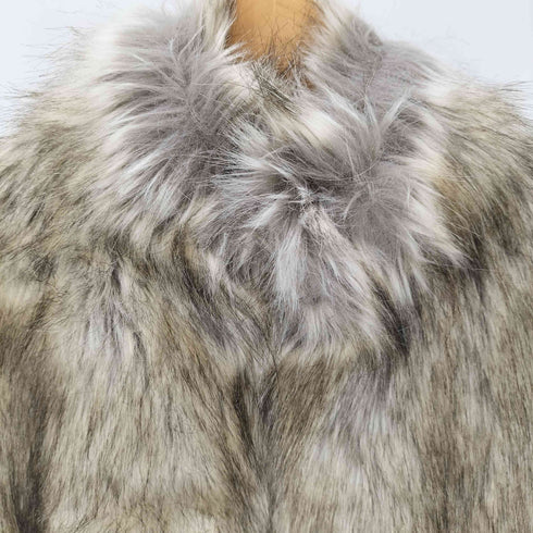 ベルシュカ BERSHKA フェイクファーベスト レディース JPN:S
