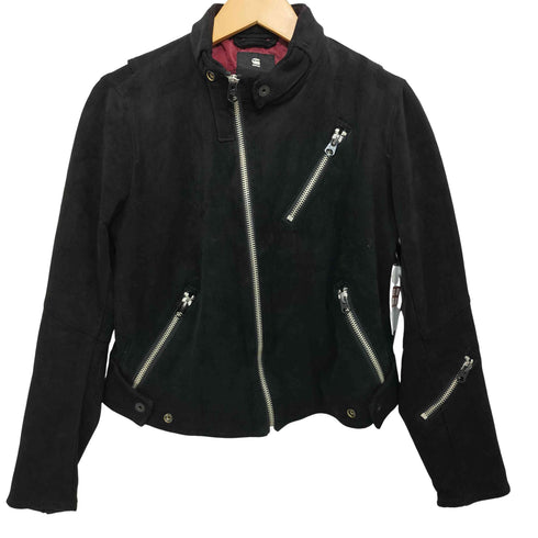 ジースターロー G-STAR RAW EMPRAL SLIM BIKER JKT スリムバイカージャケット レディース import:S