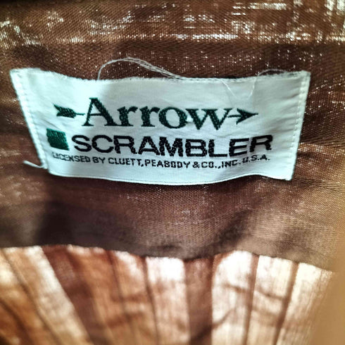 アロー ARROW 70S L/S ストライプシャツ メンズ 37-84