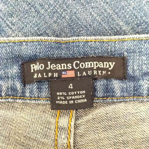 ポロジーンズカンパニーラルフローレン POLO JEANS COMPANY RALPH LAUREN ローライズブーツカットデニムパンツ レディース 4