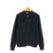 ザラ ZARA コットンポリ ジップアップ ニットカーディガン メンズ import:M