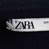 ザラ ZARA コットンポリ ジップアップ ニットカーディガン メンズ import:M