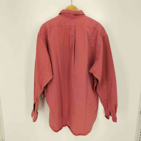 ポロラルフローレン POLO RALPH LAUREN USA製 コットン BDシャツ メンズ import:XL