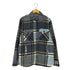 ザラ ZARA フランネルチェックシャツジャケット メンズ import:S