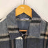 ザラ ZARA フランネルチェックシャツジャケット メンズ import:S