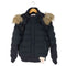 ザラ ZARA フェイクファー 中綿ジャケット メンズ import:M