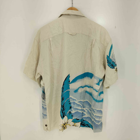 WASHERS シルク100 アロハシャツ メンズ import:L