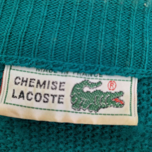 シュミーズラコステ CHEMISE LACOSTE フランス製 コットンカーディガン メンズ