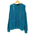 カラーズバイアレクサンダージュリアン COLOURS by ALEXANDER JULIAN HAND KNIT 90s コットンリネン マルチカラー クルーネックニット メンズ import:XL